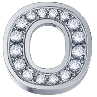 Charm Elements in Oro bianco Diamante DCHF3319O.002